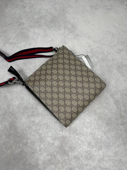 Gucci GG Supreme Canvas Messenger Men's Bag with Dust Bag in 2 Colors Reps Best Quality AAA Replica