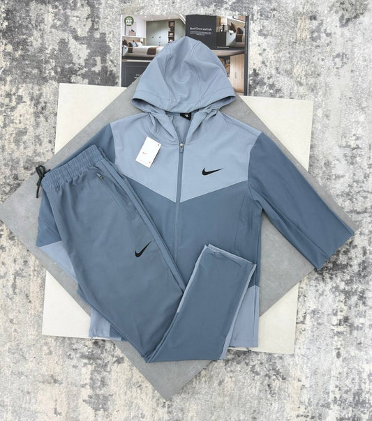 Nike Repel Miler Windrunner Tracksuit Men's in Blue/Grey Color Reps Sale UK Best Quality AAA Replica