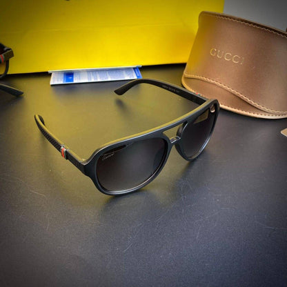 Gucci Web Stripe Aviator Sunglasses Men's Reps Sale UK Best Quality AAA Replica