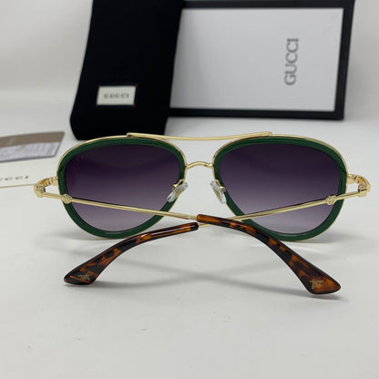 Gucci Web Frame Aviator Sunglasses Men's Women's Reps Sale UK Best Quality AAA Replica