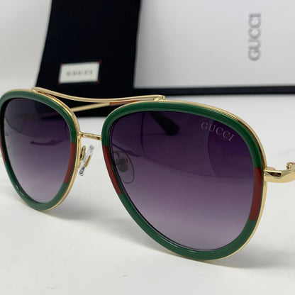 Gucci Web Frame Aviator Sunglasses Men's Women's Reps Sale UK Best Quality AAA Replica