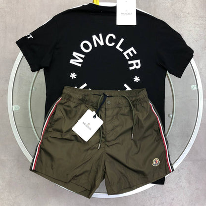 Moncler Genius x Fragment Short Sleeve T-Shirts & Shorts Set in Different Colors Men's Women's Reps Sale UK Best Quality Replica