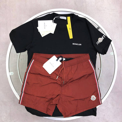 Moncler Genius x Fragment Short Sleeve T-Shirts & Shorts Set in Different Colors Men's Women's Reps Sale UK Best Quality Replica