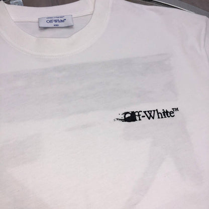 Off-White Men's Ink Arrow Slim Fit Men's Women's T-Shirts in 2 Colors Reps Sale UK Best Quality AAA Replica