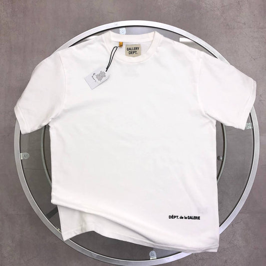 Gallery Dept. French Logo Crewneck T-Shirt in 2 Colors Men's Women's Reps Sale UK Best Quality Replica