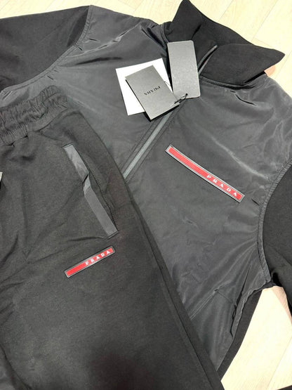Prada Lycra Tracksuit Set Men's in Different Colors Reps Sale UK Best Quality AAA Replica