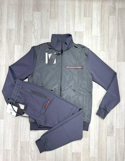 Prada Lycra Tracksuit Set Men's in Different Colors Reps Sale UK Best Quality AAA Replica