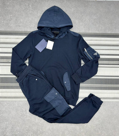 Prada Re-Nylon Details Tracksuit Men's in 2 Colors Reps Sale UK Best Quality AAA Replica
