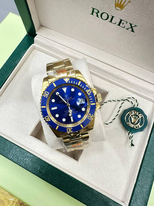 Rolex Submariner Date "Blue Dial" Yellow Gold 126618LB Watch Men's Reps Sale UK Best Quality AAA Replica