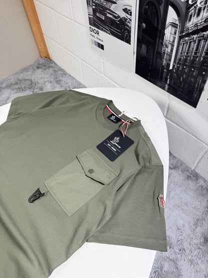 Moncler Grenoble Utility Pocket Logo T-Shirt Men's Women's in Different Colors Reps Sale UK Best Quality Replica