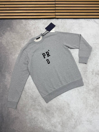 Prada Logo-Embroidered Men's Women's Jumper in 2 Colors Reps Sale UK Best Quality AAA Replica