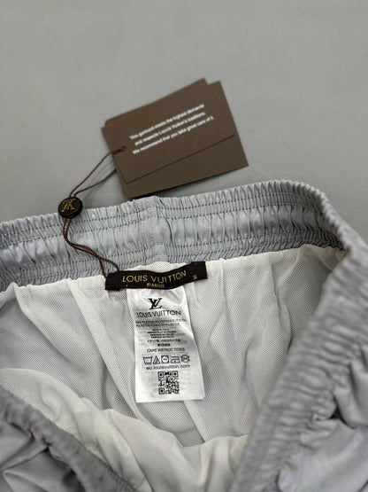 Louis Vuitton LV Logo Monogram Signature Swim Shorts in Grey Color Men's Reps Sale UK Best Quality AAA Replica