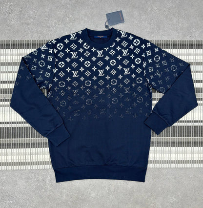 Louis Vuitton Gradient Monogram Crewneck Jumpers Men's Women's in Different Colors Reps UK Best Quality AAA Replica