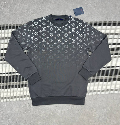 Louis Vuitton Gradient Monogram Crewneck Jumpers Men's Women's in Different Colors Reps UK Best Quality AAA Replica