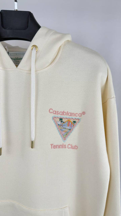 Casablanca Tennis Club Icon Hoodie Men's Women's in Different Colors Reps UK Best Quality Sale AAA Replica