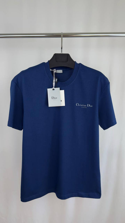 Christian Dior Couture Cotton Knit in 2 Colors T-Shirt Men's Women's Reps UK Best Quality Replica