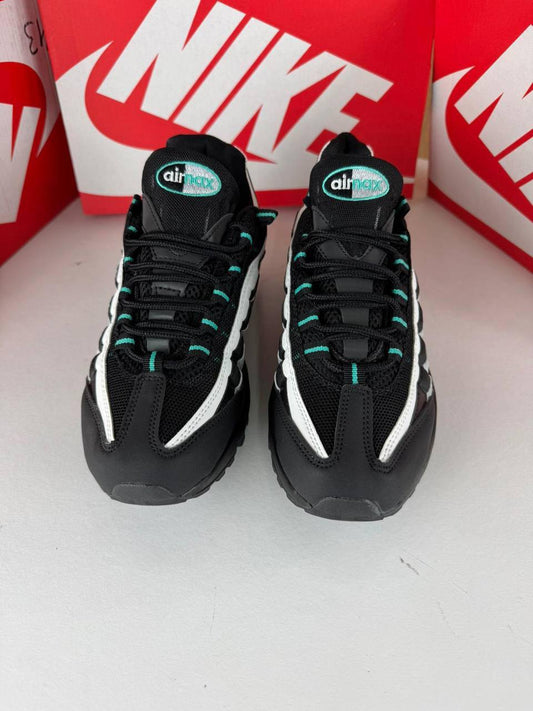 Nike Air Max 95 'Black Aurora Green' HV6062-001 Trainers Men's Reps Sale UK Best Quality AAA Replica