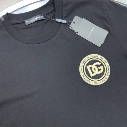Dolce & Gabbana D&G Logo-Patch Men's Women's T-Shirts in Different Colors Reps Sale UK Best Quality Sale AAA Replica