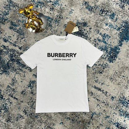 Burberry Logo Print Men's Women's T-Shirts in 2 Colors Reps Sale UK Best Quality AAA Replica