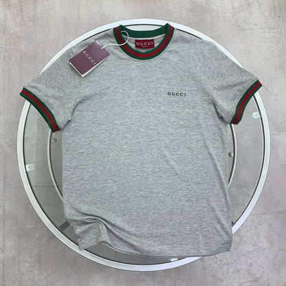 Gucci Web Trim Logo Men's Women's T-Shirts in Different Colors Reps Sale UK Best Quality Sale AAA Replica