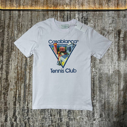 Casablanca "La Joueuse" Printed Crewneck Men's Women's T-Shirts in Different Colors Reps Sale UK Best Quality AAA Replica