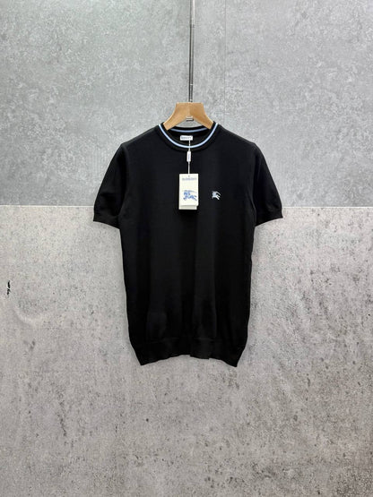 Burberry Equestrian Knight Design EKD Short Sleeve Knit Men's Women's T-Shirts in 2 Colors Reps Sale UK Best Quality AAA Replica