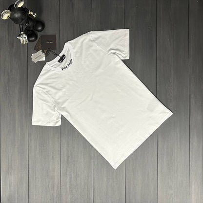 Palm Angels Classic Collar Logo Men's Women's T-Shirts in Different Colors Reps UK Best Quality AAA Replica