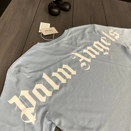 Palm Angels Classic Collar Logo Men's Women's T-Shirts in Different Colors Reps UK Best Quality AAA Replica