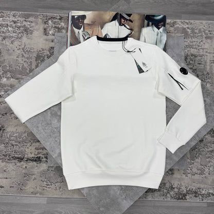C.P. Company Lens-Detail Crewneck Men's Women's Jumpers in Different Colors Reps UK Best Quality AAA Replica