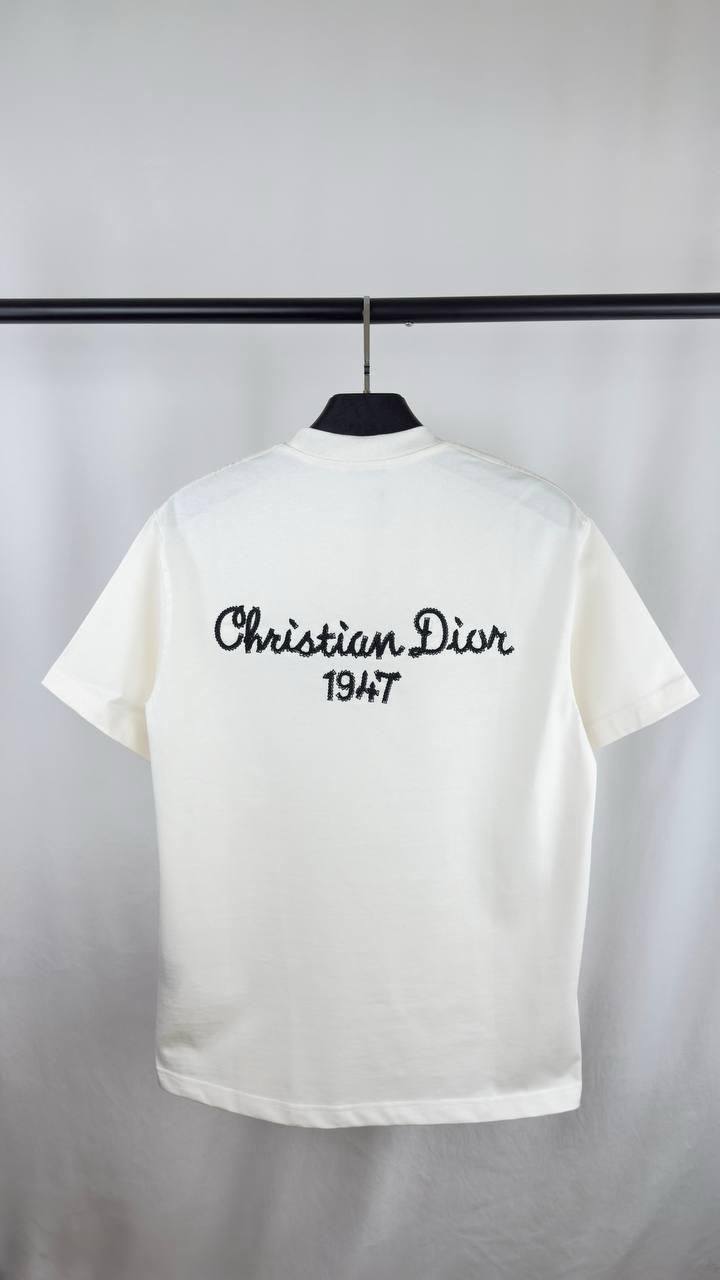 Christian Dior 1947 Cotton in 2 Colors T-Shirt Men's Women's Reps UK Best Quality AAA Replica