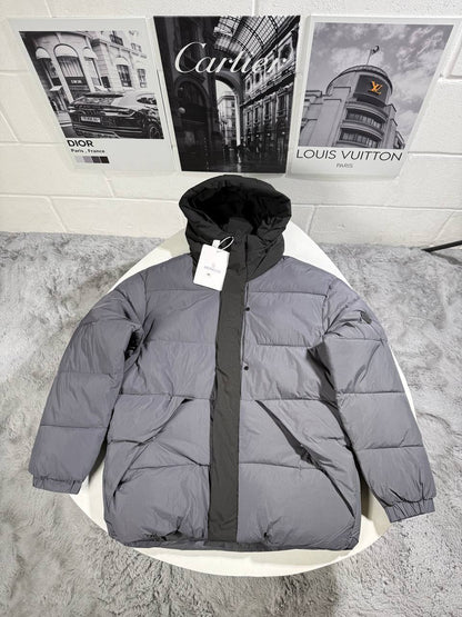 Moncler Madeira Hooded Short Down Jacket Men's Women's in Different Colors Reps UK Sale Best Quality AAA Replica