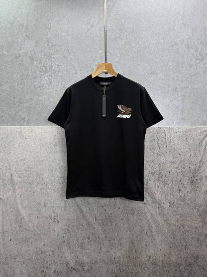 Amiri Vintage Pegasus Oversized Graphic Monogram Logo T-shirt Men's Women's in 2 Colors Reps UK Best Quality Sale AAA Replica