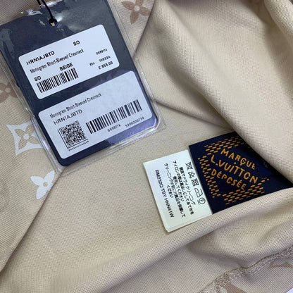 Louis Vuitton Allover Monogram Printed Short Sleeve Men's Women's T-Shirts in Different Colors Reps Sale UK Best Quality AAA Replica