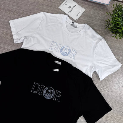 Dior Hylton Nel Logo Printed Men's Women's T-Shirt in 2 Colors Reps UK Best Quality AAA Replica