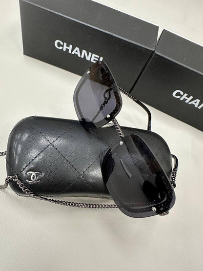 Chanel Square CH4244 Black Sunglasses Men's Women's Reps Sale UK Best Quality Sale AAA Replica