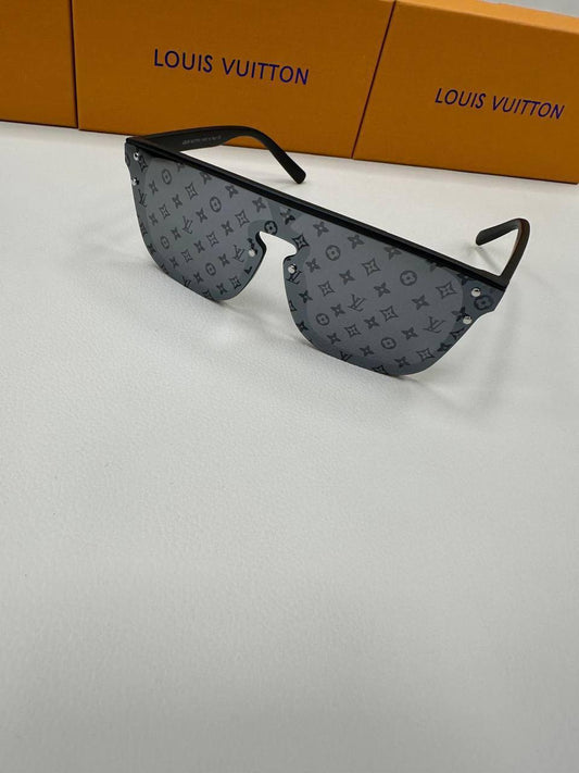 Louis Vuitton Black Plastic Square Frame Waimea Sunglasses Men's Women's Reps Sale UK Best Quality Sale AAA Replica
