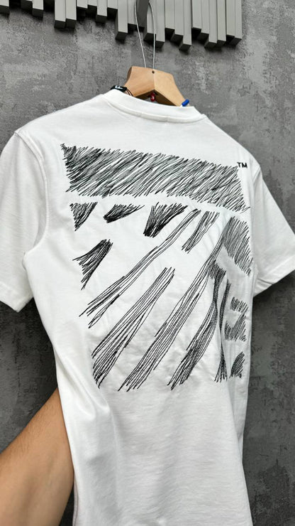 Off-White Scribble Diag Book Cotton Men's Women's T-Shirts in Different Colors Reps UK Best Quality AAA Replica