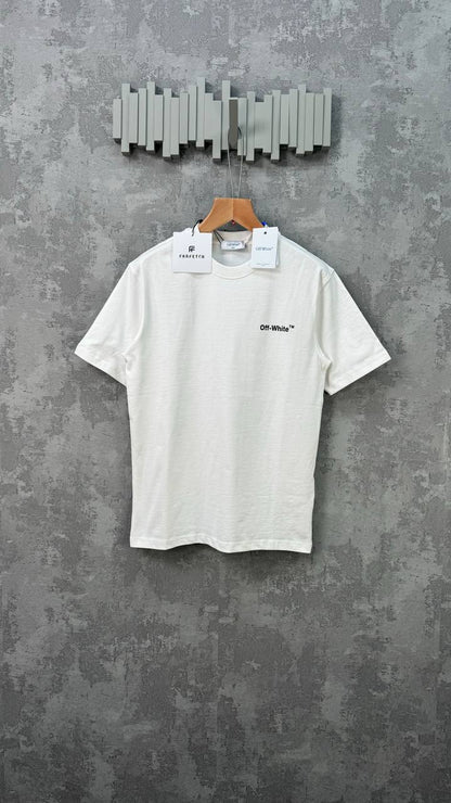 Off-White Bricks Slim Short Sleeve Men's Women's T-Shirts in Different Colors Reps Sale UK Best Quality AAA Replica