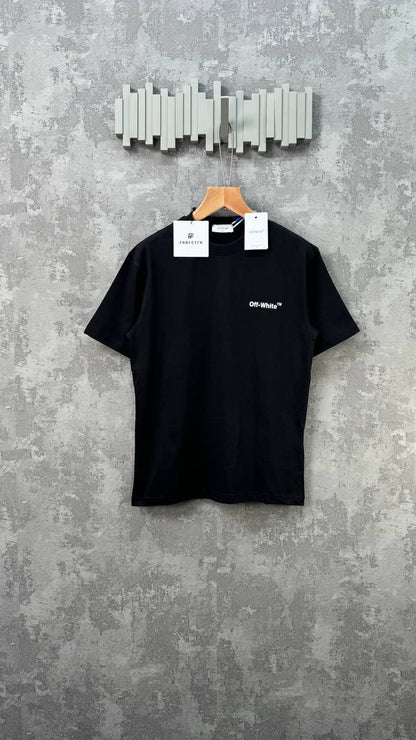 Off-White Black Spray Marker Men's Women's T-Shirts in Different Colors Reps Sale UK Best Quality AAA Replica