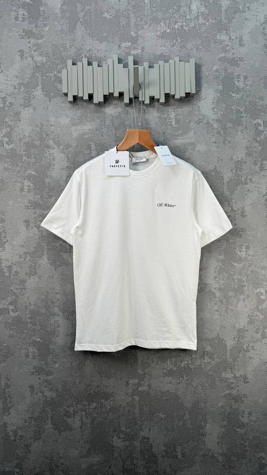 Off-White Scratch Tab Skate Men's Women's T-Shirts in White Color Reps Sale UK Best Quality AAA Replica