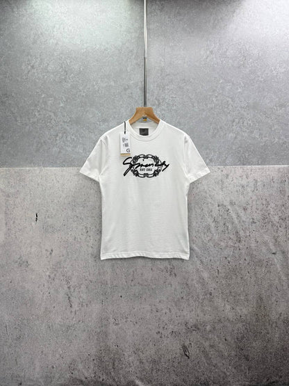 Givenchy Medallion Logo Cotton Men's Women's T-Shirts in 2 Colors Reps Sale UK Best Quality AAA Replica