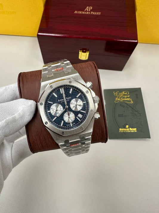 Audemars Piguet Royal Oak Chronograph 'Navy Blue' Dial Men's Watch Reps Sale UK Best Quality AAA Replica