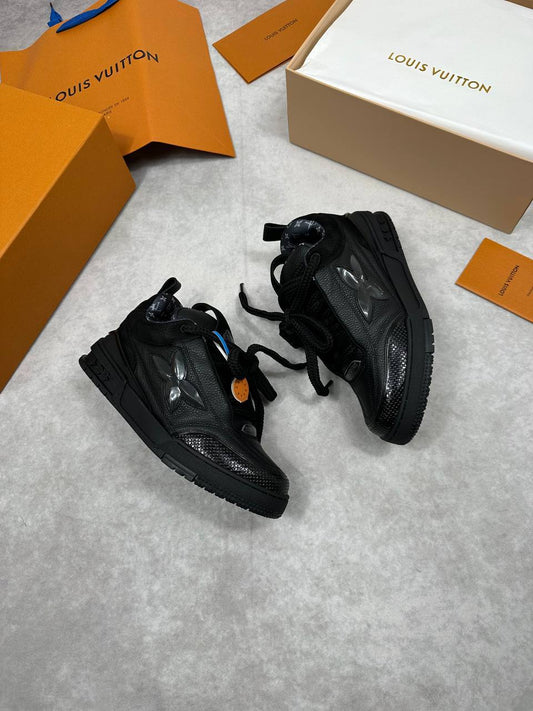 Louis Vuitton LV Skate Sneaker 'Triple Black' Men's Trainers Reps Sale UK Best Quality AAA Replica