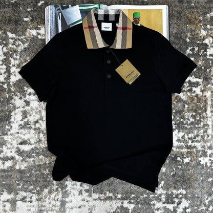 Burberry Check Cotton Piqué Polo Shirts Men's in Different Colors Reps Sale UK Sale Best Quality AAA Replica
