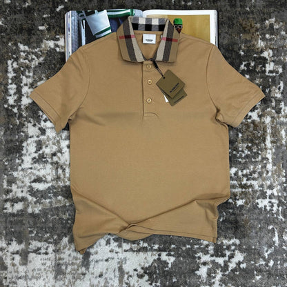 Burberry Check Cotton Piqué Polo Shirts Men's in Different Colors Reps Sale UK Sale Best Quality AAA Replica