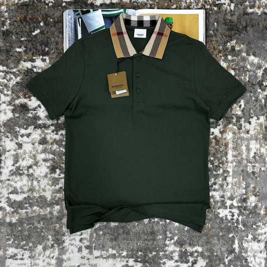 Burberry Check Cotton Piqué Polo Shirts Men's in Different Colors Reps Sale UK Sale Best Quality AAA Replica