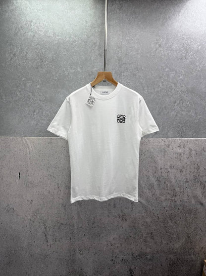 Loewe Anagram Logo Embroidered T-shirts Men's Women's in 2 Colors Reps UK Best Quality AAA Replica