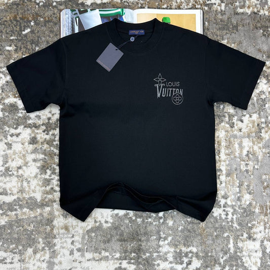 Louis Vuitton Graphic Print T-Shirts Men's Women's in 2 Colors Reps Sale UK Best Quality AAA Replica