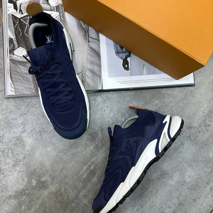 Louis Vuitton LV Runner Tatic Navy Blue Men's Trainers Reps Sale UK Best Quality AAA Replica