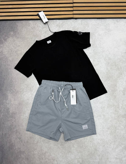 C.P. Company Lens T-Shirt & Shorts Set in 2 Colors Men's Reps Sale UK Best Quality AAA Replica